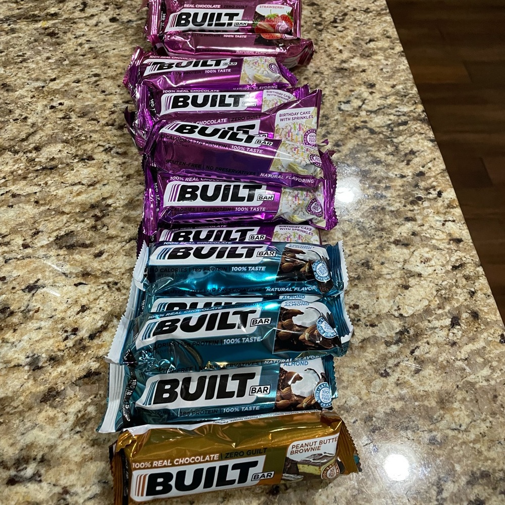 Built protein bars